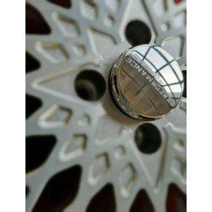 Aluminum wheel cap